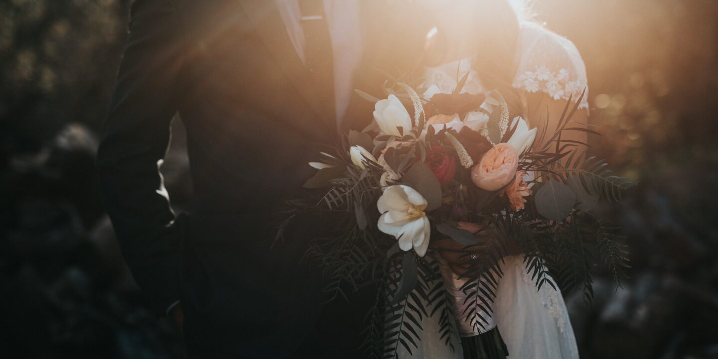 Hochzeit mit Blumen