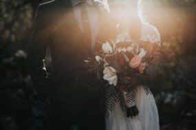 Hochzeit mit Blumen