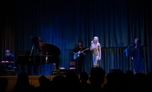 Stella Maria Barghouty auf der Bühne